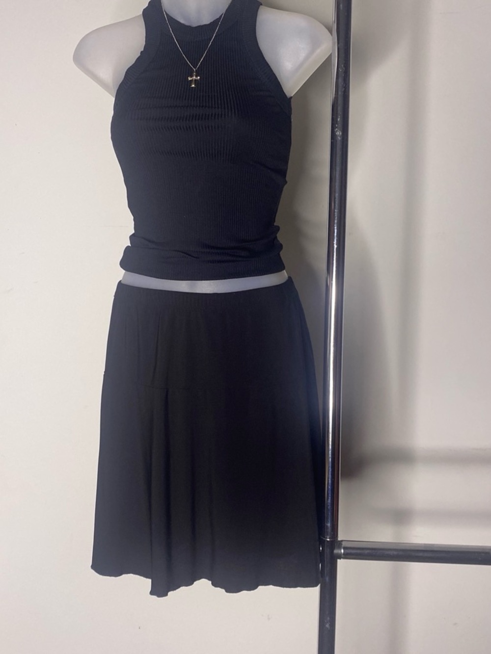 Made in USA Fashque studio Black Skirt